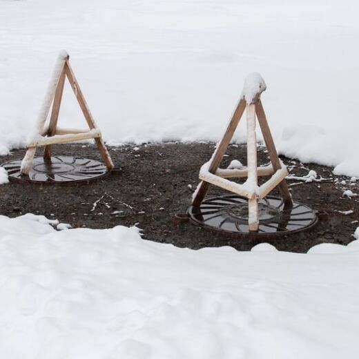 septic-system-in-the-winter